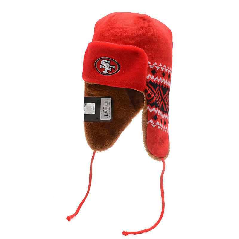 NFL San Francisco 49ers The Team Trapper Hat SD